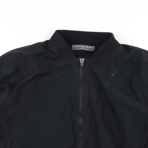 Primark Mens Black   Jacket  Size S  - washable marks