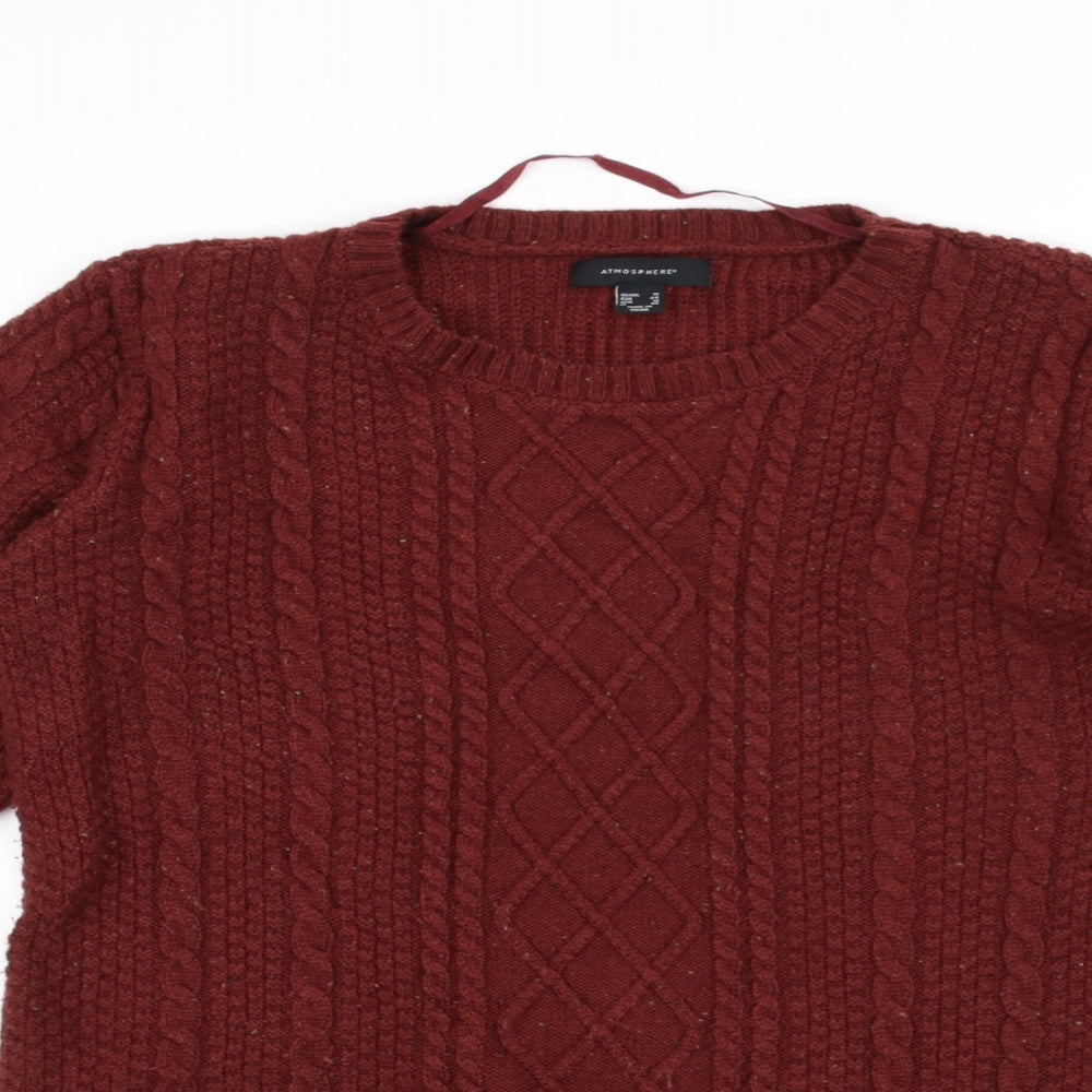 Atmosphere Womens Red   Jumper Dress  Size 16