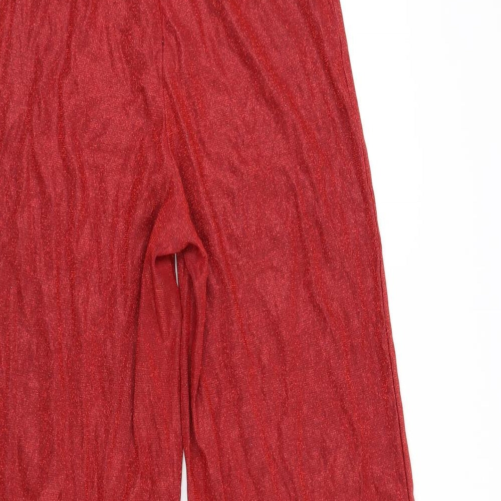 Cherry Koko Womens Red   Trousers  Size L L32.5 in