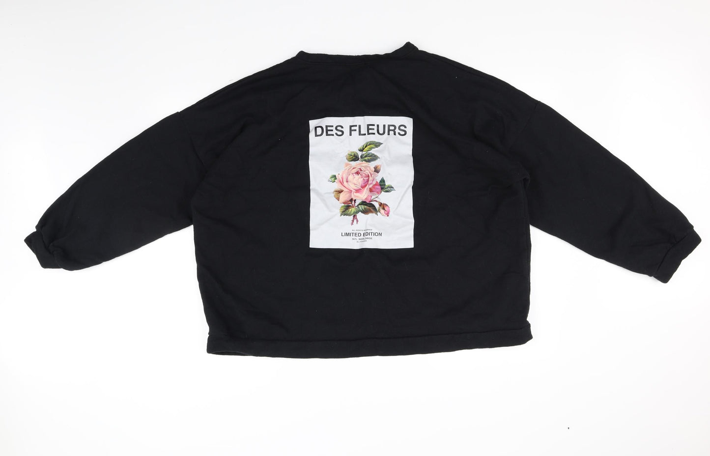 Boohoo Womens Black   Pullover Jumper Size 18