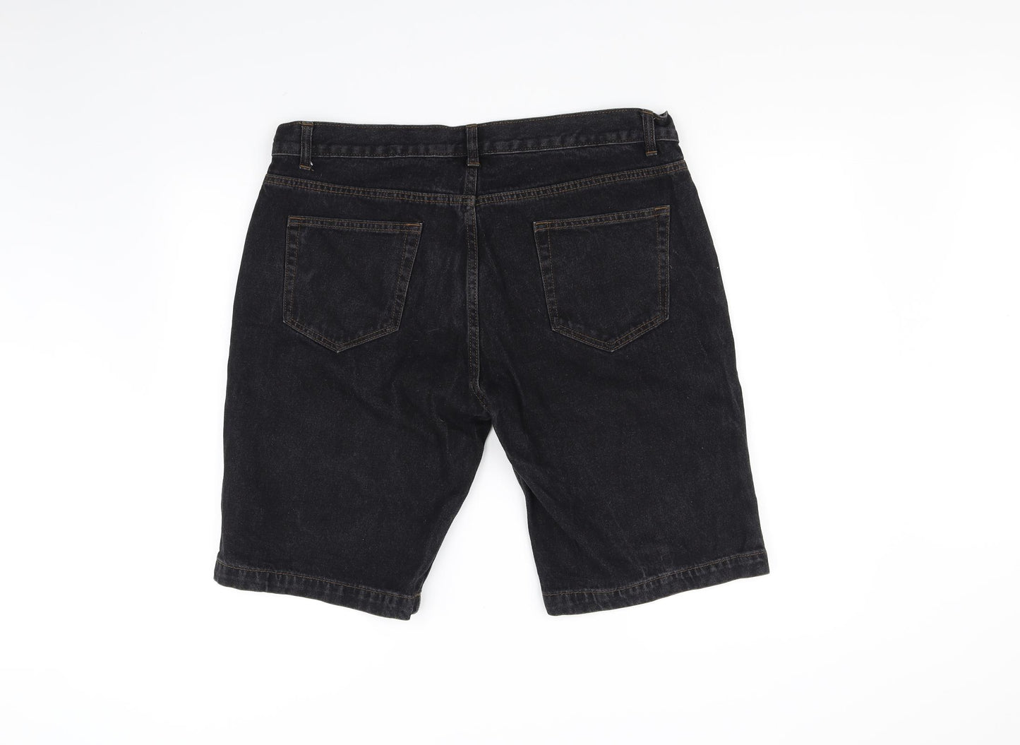 George Womens Black   Cut-Off Shorts Size 38 in