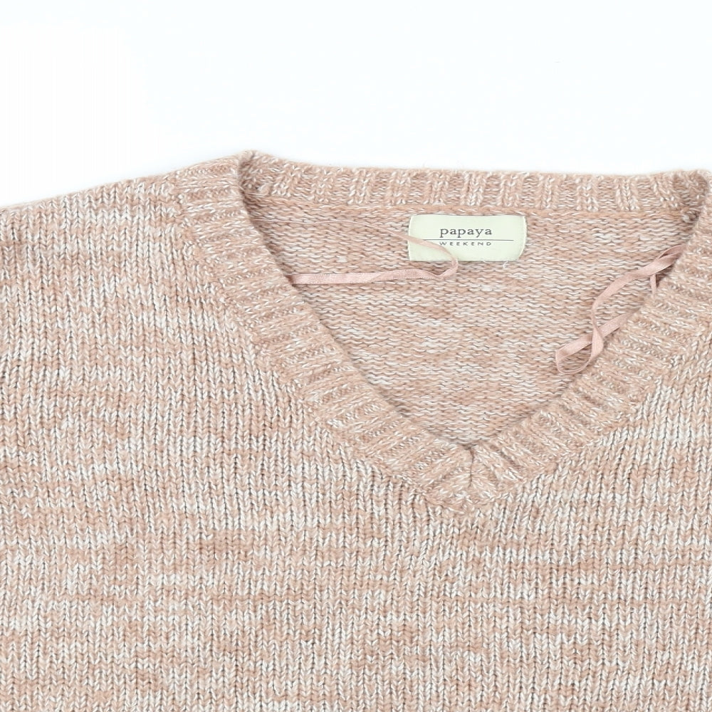 Papaya Womens Pink   Pullover Jumper Size 12