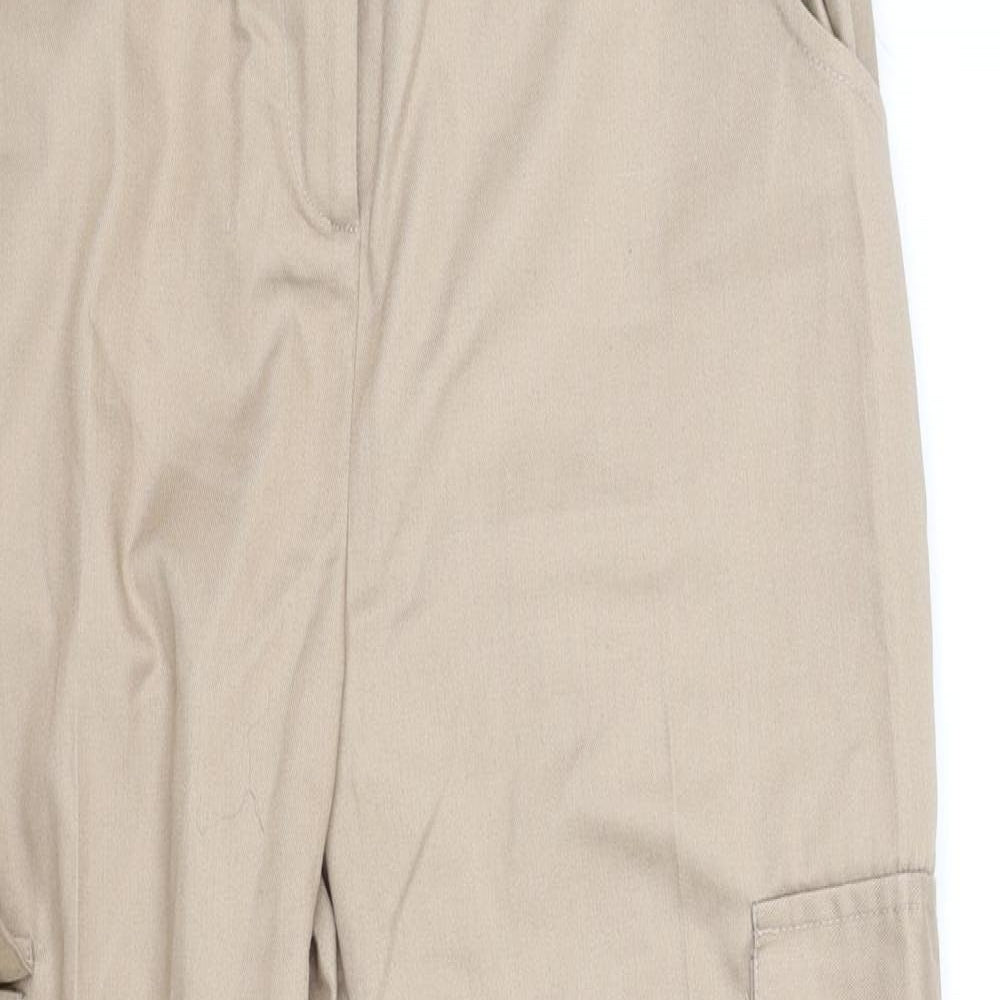 loveown Womens Beige   Trousers  Size 12 L32 in