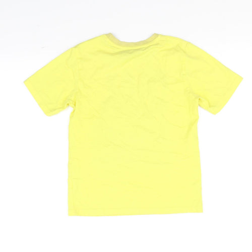 rebal Girls Yellow   Basic T-Shirt Size 7-8 Years