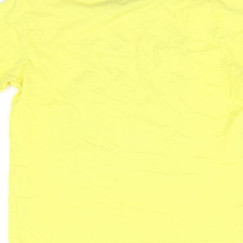 rebal Girls Yellow   Basic T-Shirt Size 7-8 Years