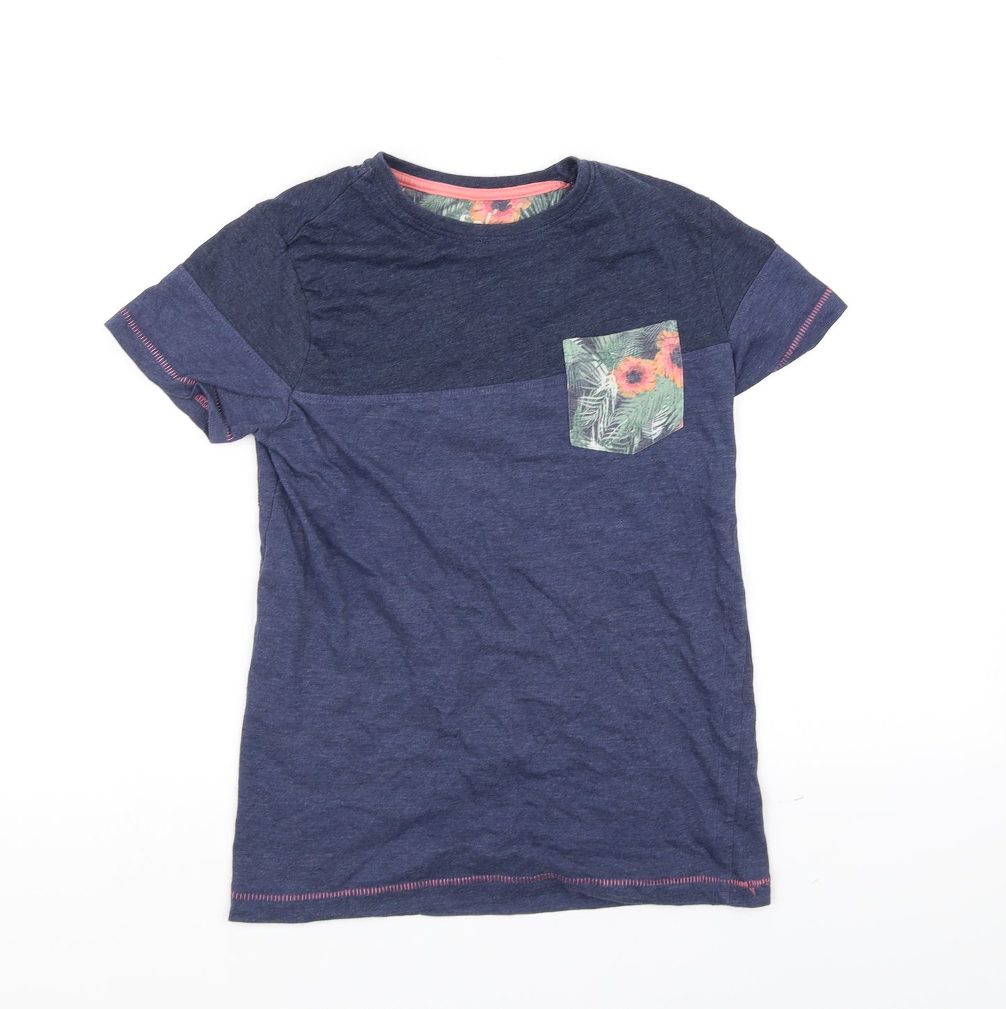 rebal Girls Blue   Basic T-Shirt Size 11-12 Years