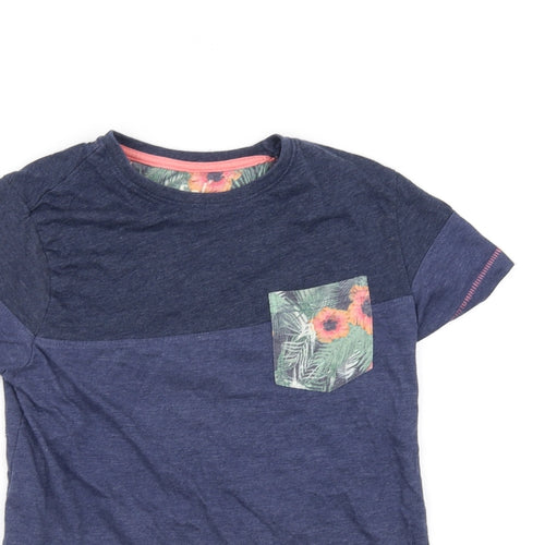 rebal Girls Blue   Basic T-Shirt Size 11-12 Years