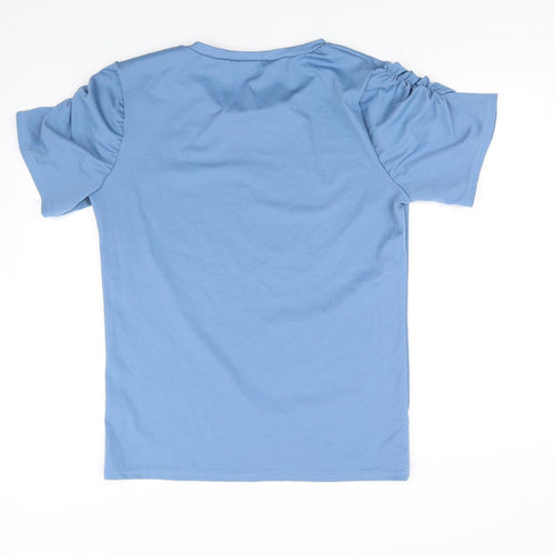 Boohoo Womens Blue   Basic T-Shirt Size M