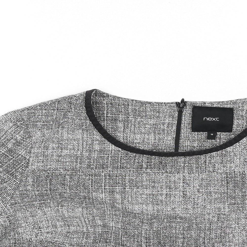 NEXT Womens Grey   Basic Blouse Size 14