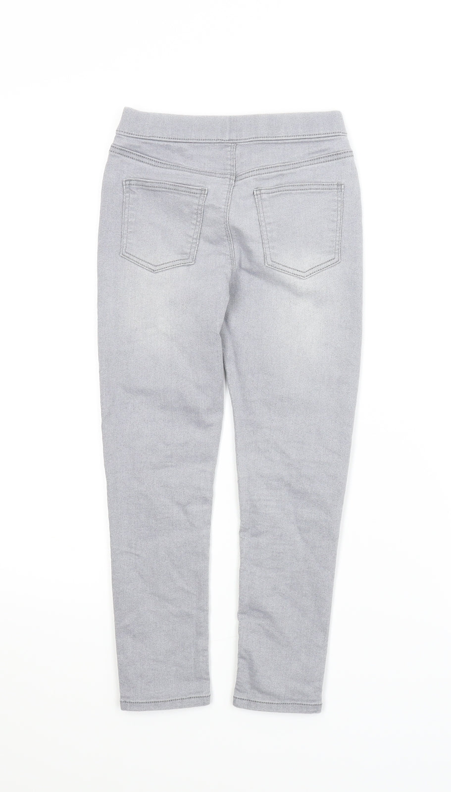 Matalan Girls Grey   Jegging Trousers Size 7 Years