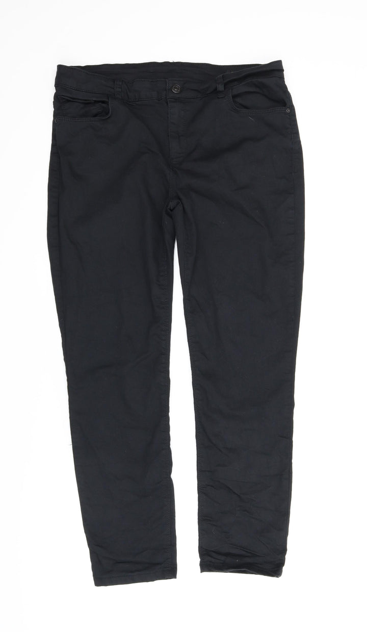 DeFacto Womens Black   Skinny Jeans Size 14 L25 in