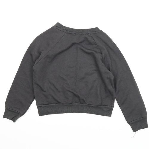 Primark Girls Grey   Pullover Sweatshirt Size 7-8 Years