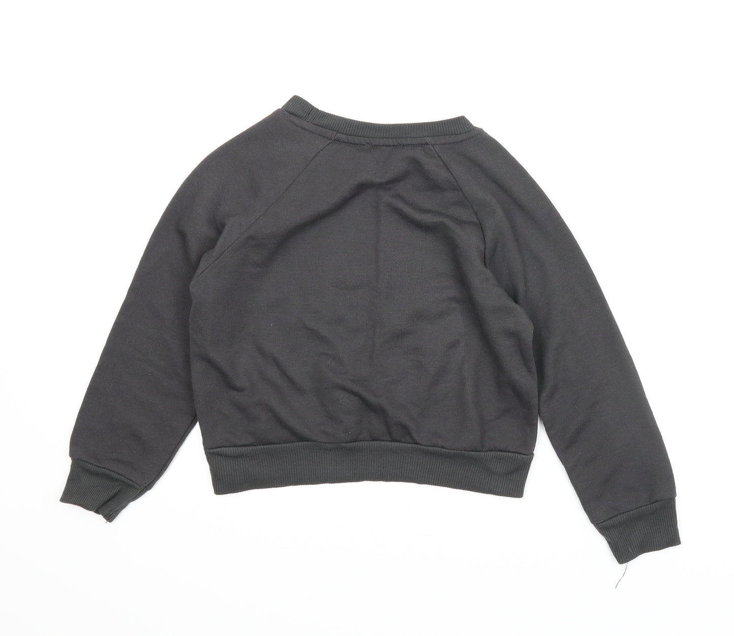 Primark Girls Grey   Pullover Sweatshirt Size 7-8 Years