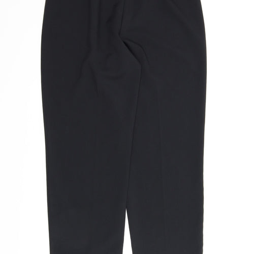 BHS Womens Black   Trousers  Size 14 L27 in