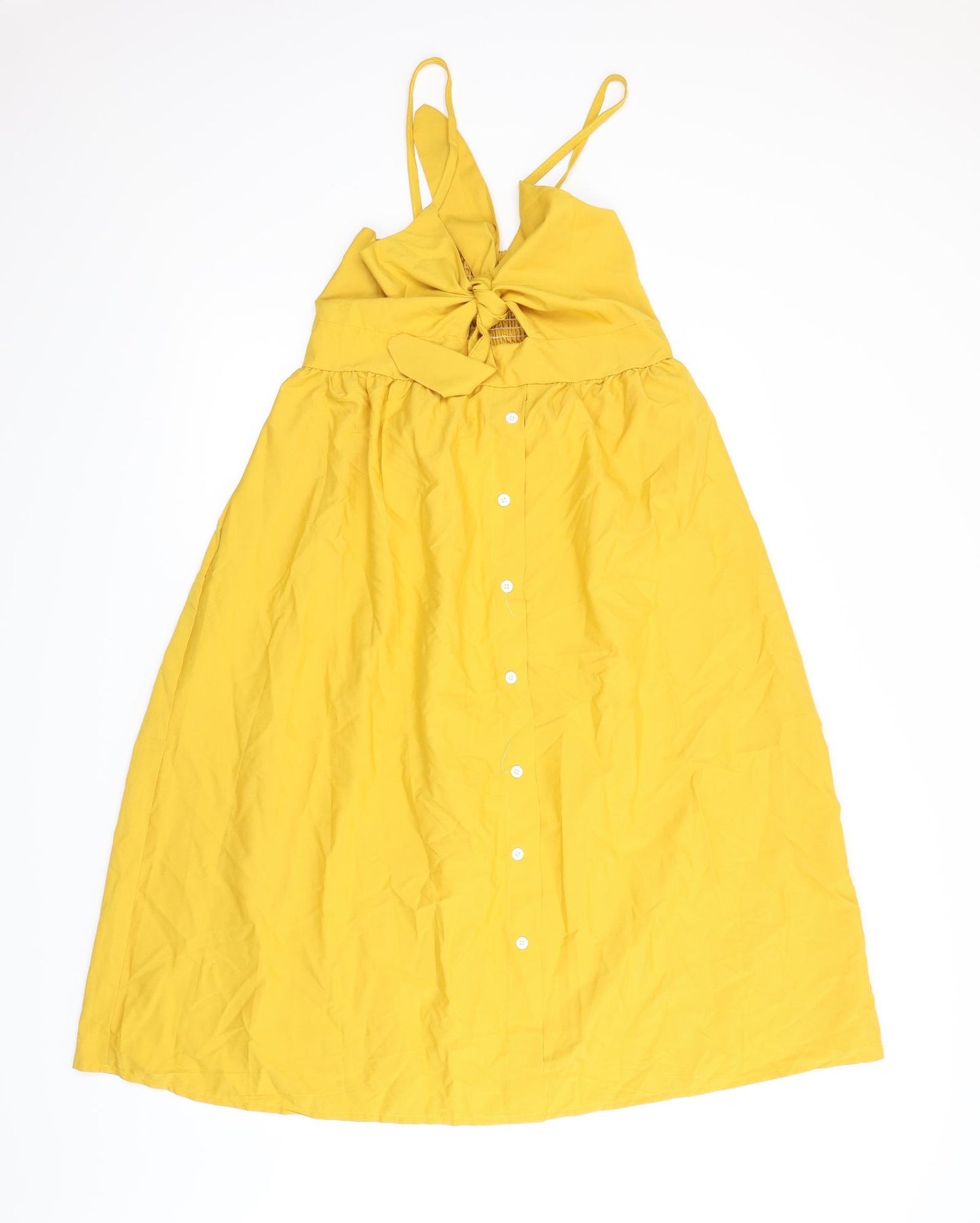 Preworn Womens Yellow   A-Line  Size M