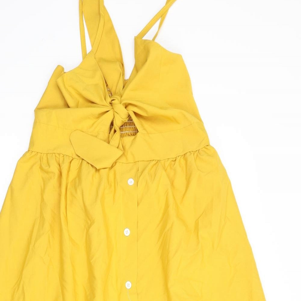 Preworn Womens Yellow   A-Line  Size M
