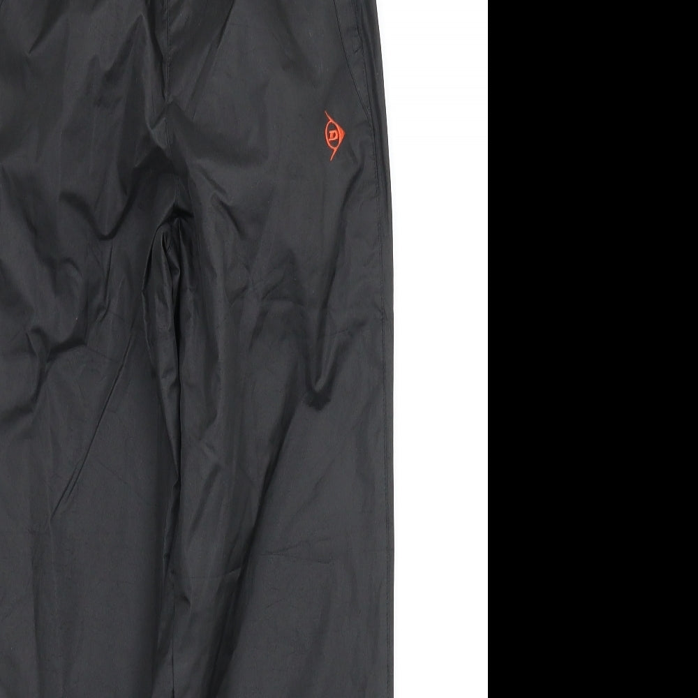 Dunlop Boys Black   Snow Pants Trousers Size 10-11 Years