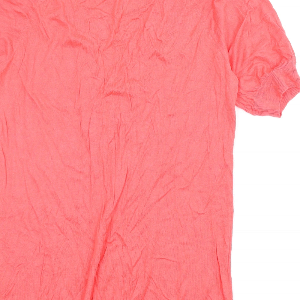 M&S Womens Pink   Tunic Blouse Size 18