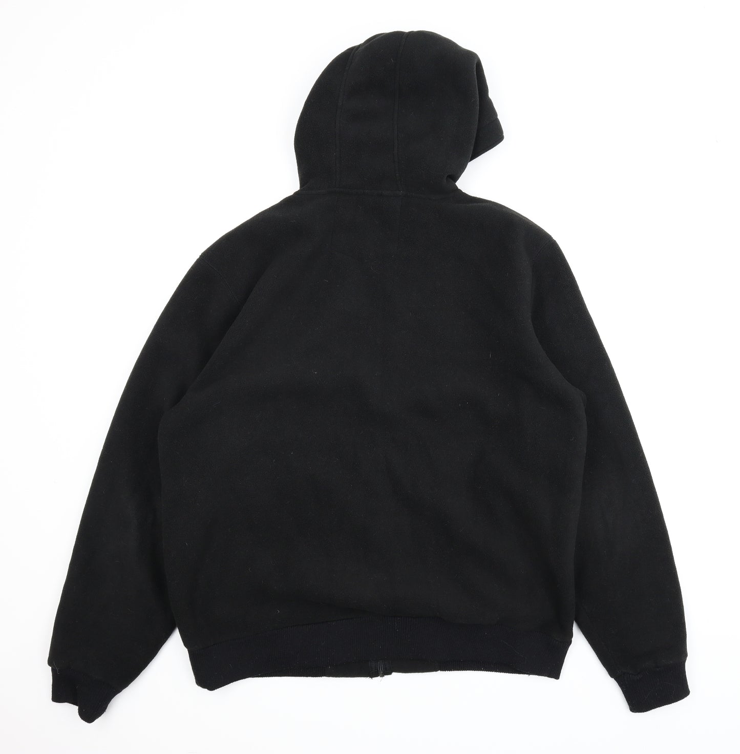 FFP Mens Black  Fleece Full Zip Hoodie Size XL