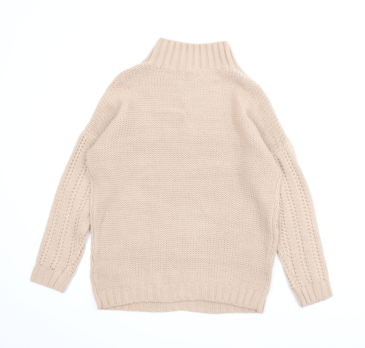 Peacocks Womens Beige   Pullover Jumper Size S