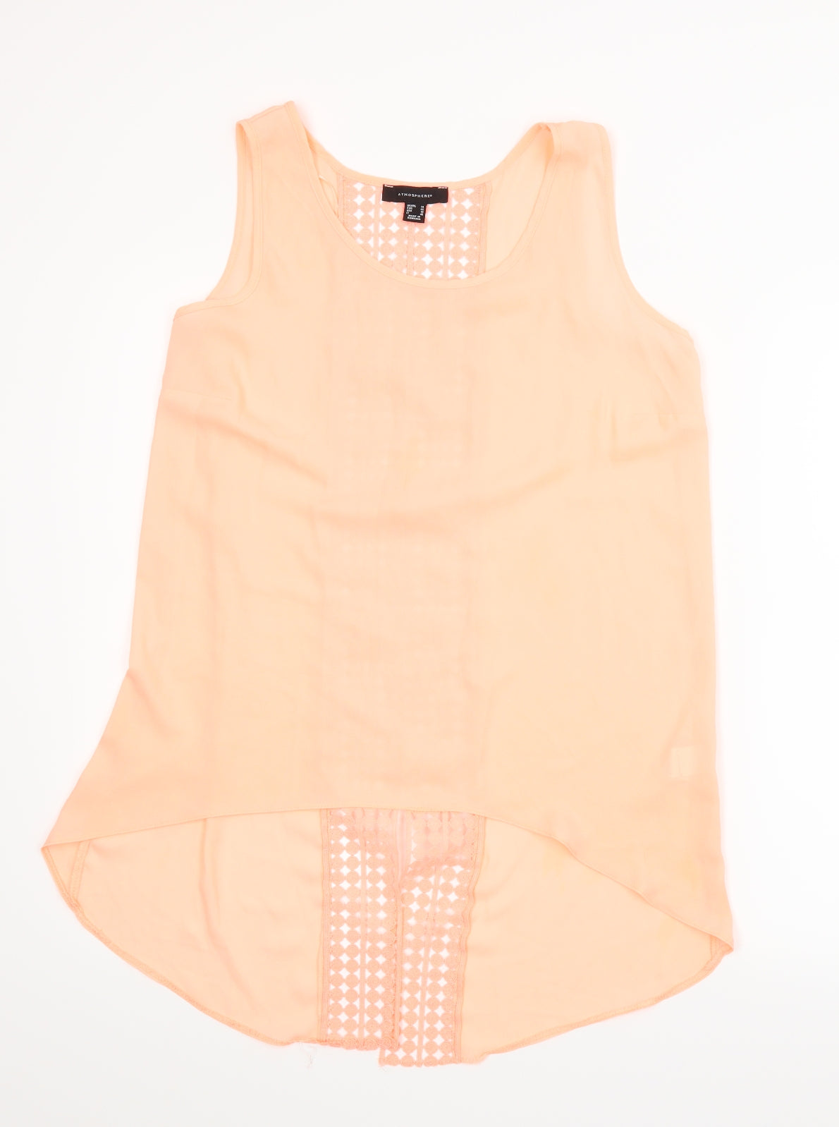Atmosphere Womens Pink   Basic Blouse Size 14  - Split back