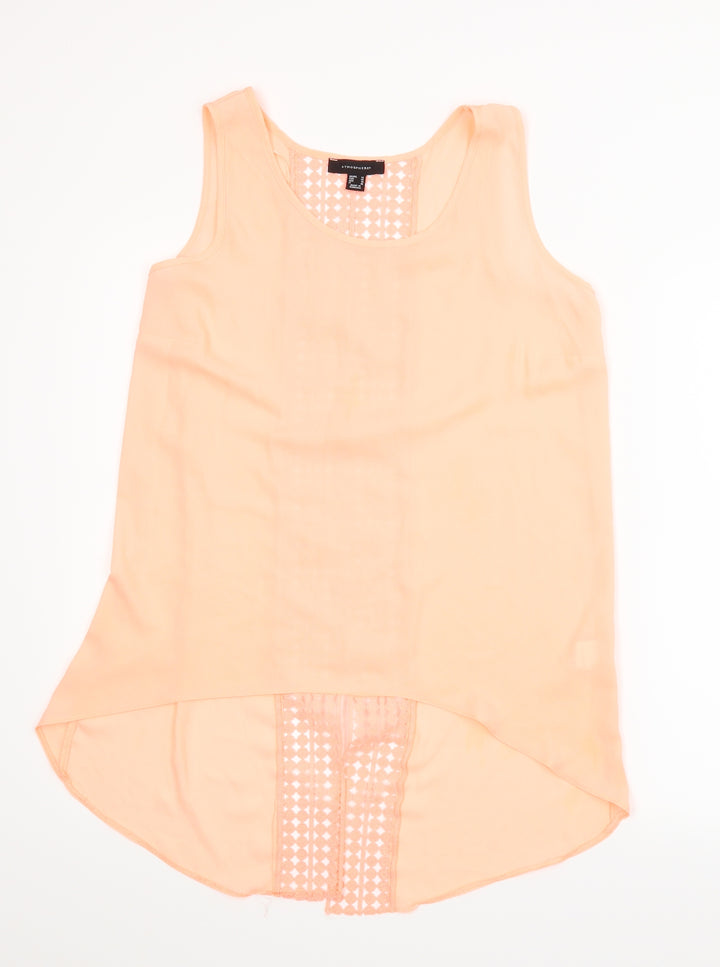 Atmosphere Womens Pink   Basic Blouse Size 14  - Split back
