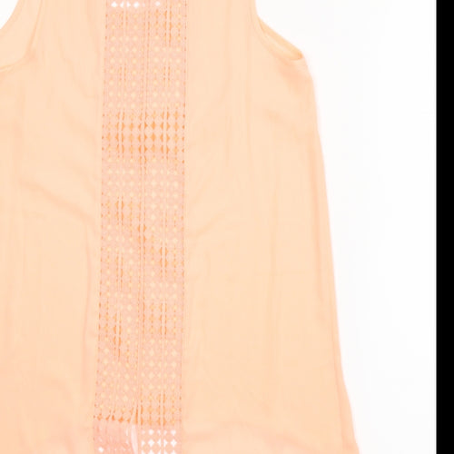 Atmosphere Womens Pink   Basic Blouse Size 14  - Split back