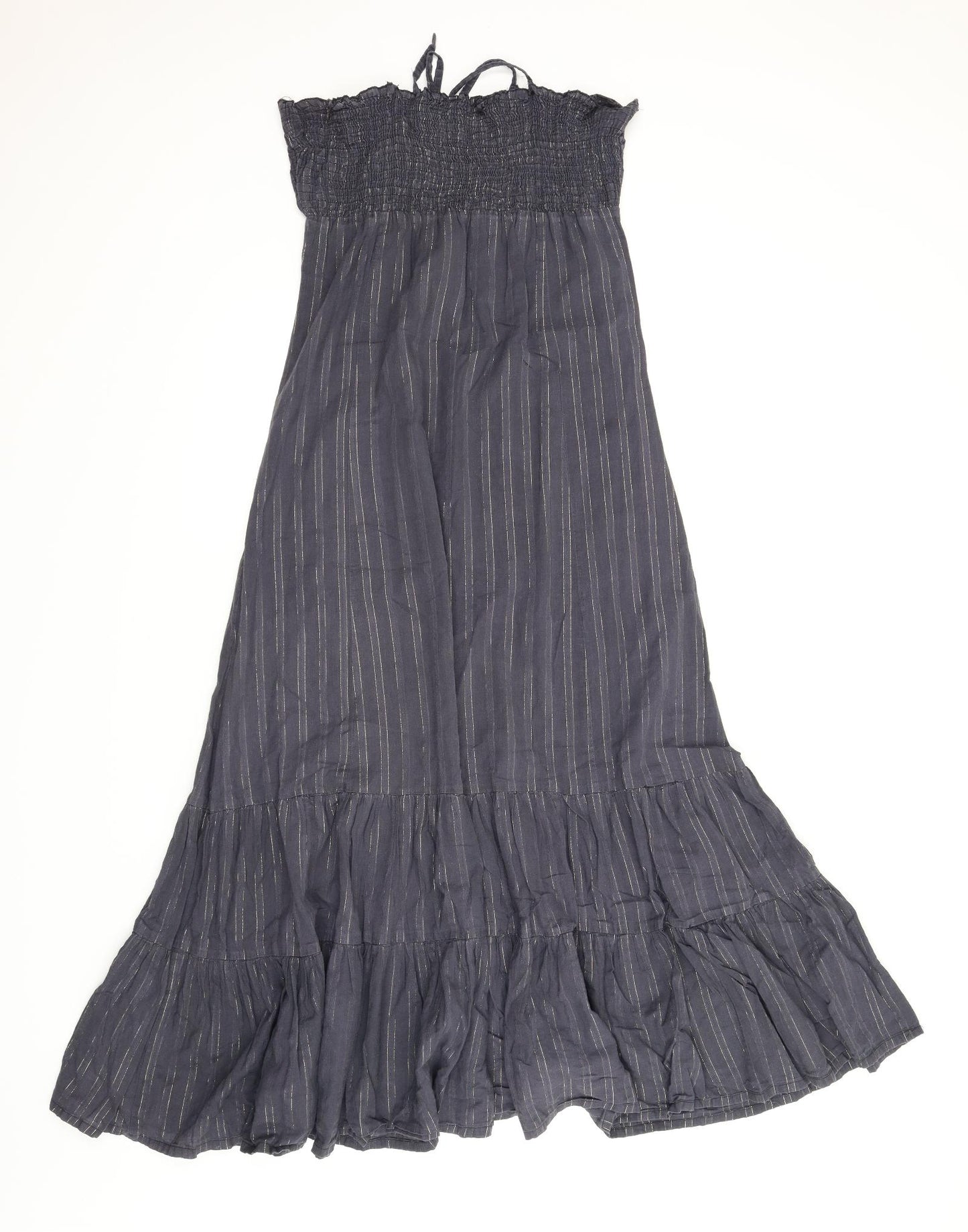 Atmosphere Womens Grey Striped  Maxi  Size 8