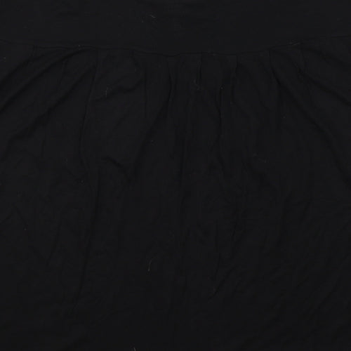 luxe luxueux  Womens Black   Basic T-Shirt Size XS