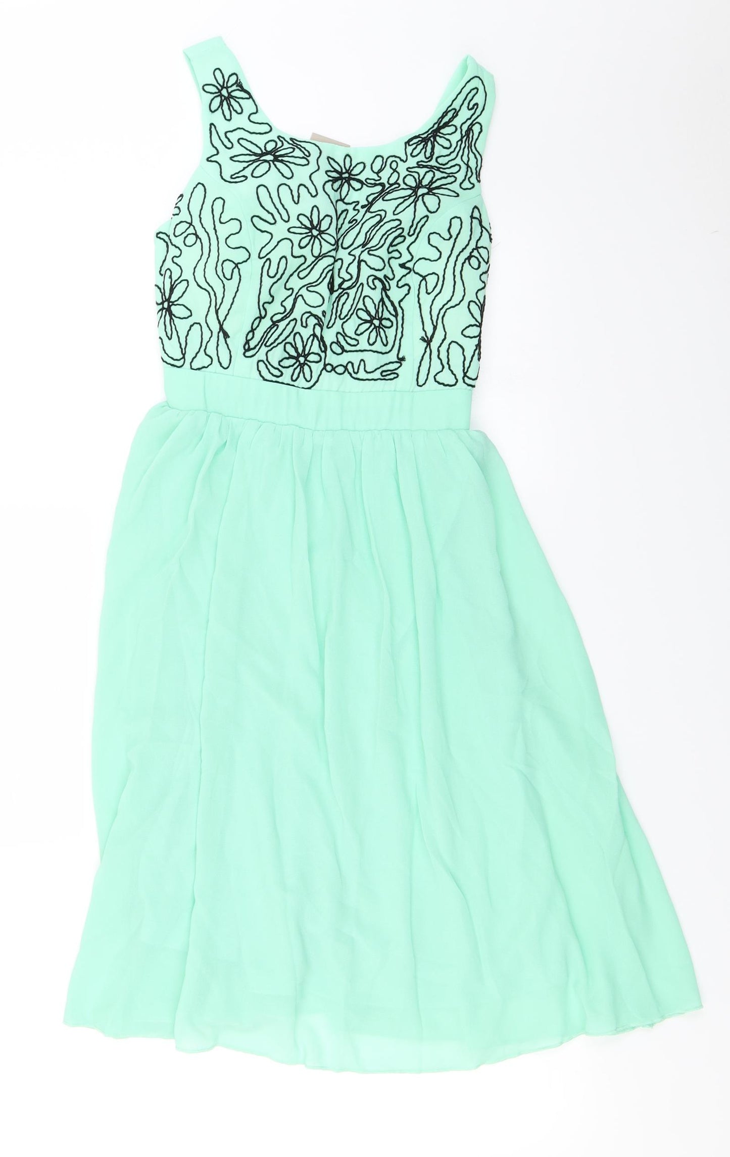 Pink Boom  Womens Green   A-Line  Size S