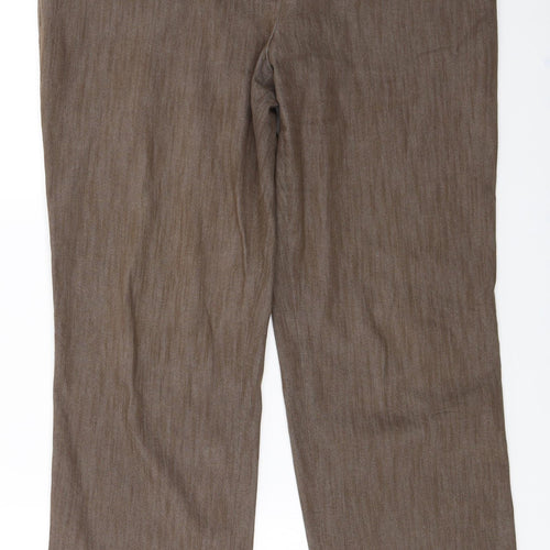 Lebek  Womens Brown   Trousers  Size 18 L26 in