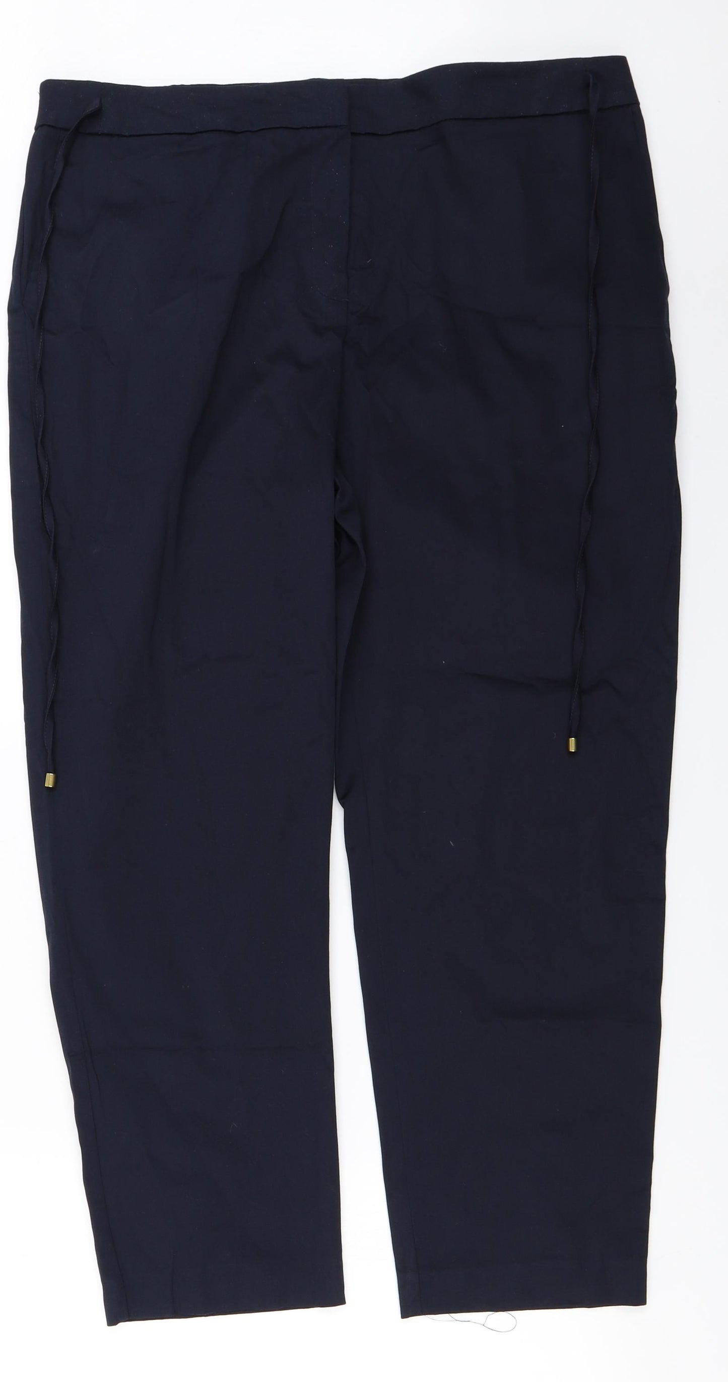 Very Womens Blue   Trousers  Size 18 L25 in