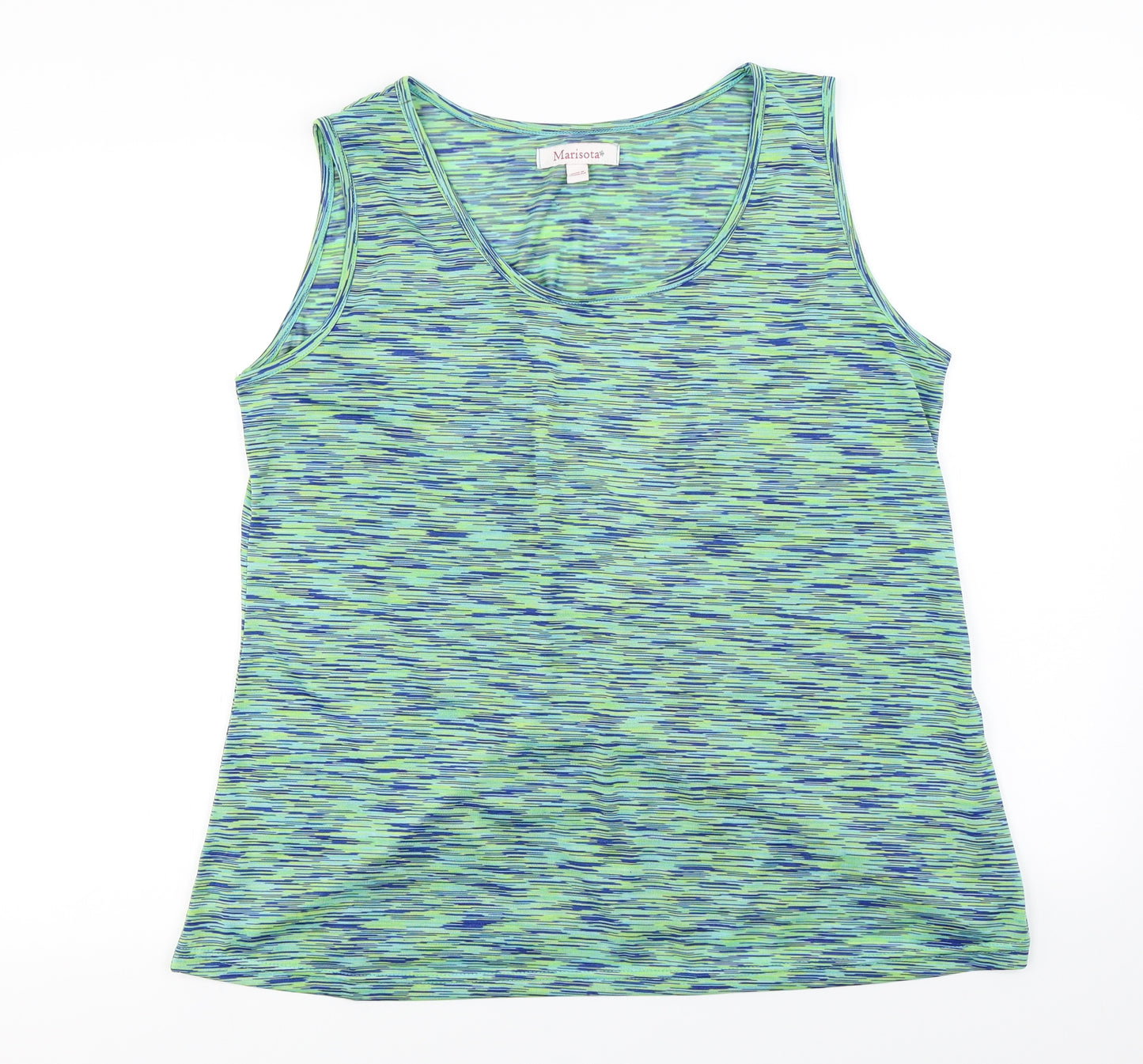MARISOTA  Womens Green   Basic T-Shirt Size 18