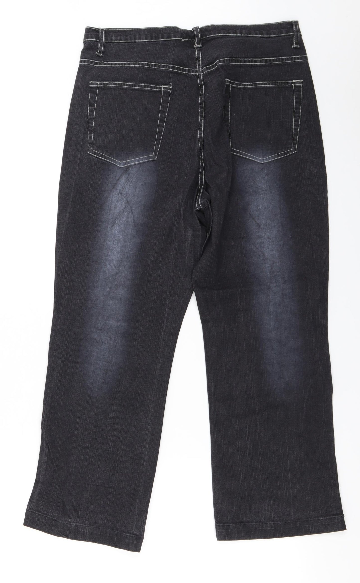 Preworn  Mens Grey   Straight Jeans Size 32 in L25 in