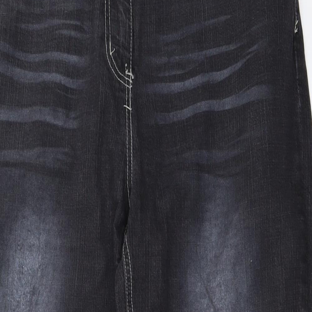 Preworn  Mens Grey   Straight Jeans Size 32 in L25 in