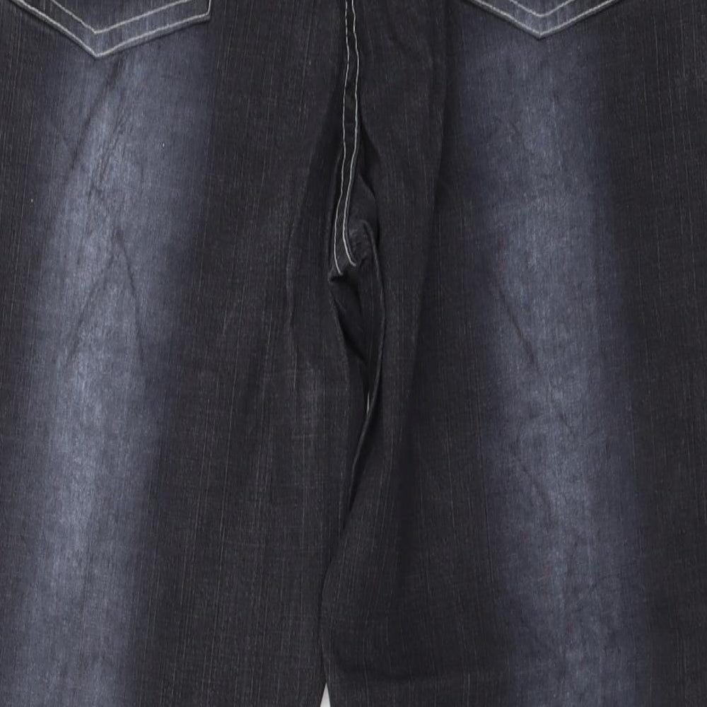 Preworn  Mens Grey   Straight Jeans Size 32 in L25 in