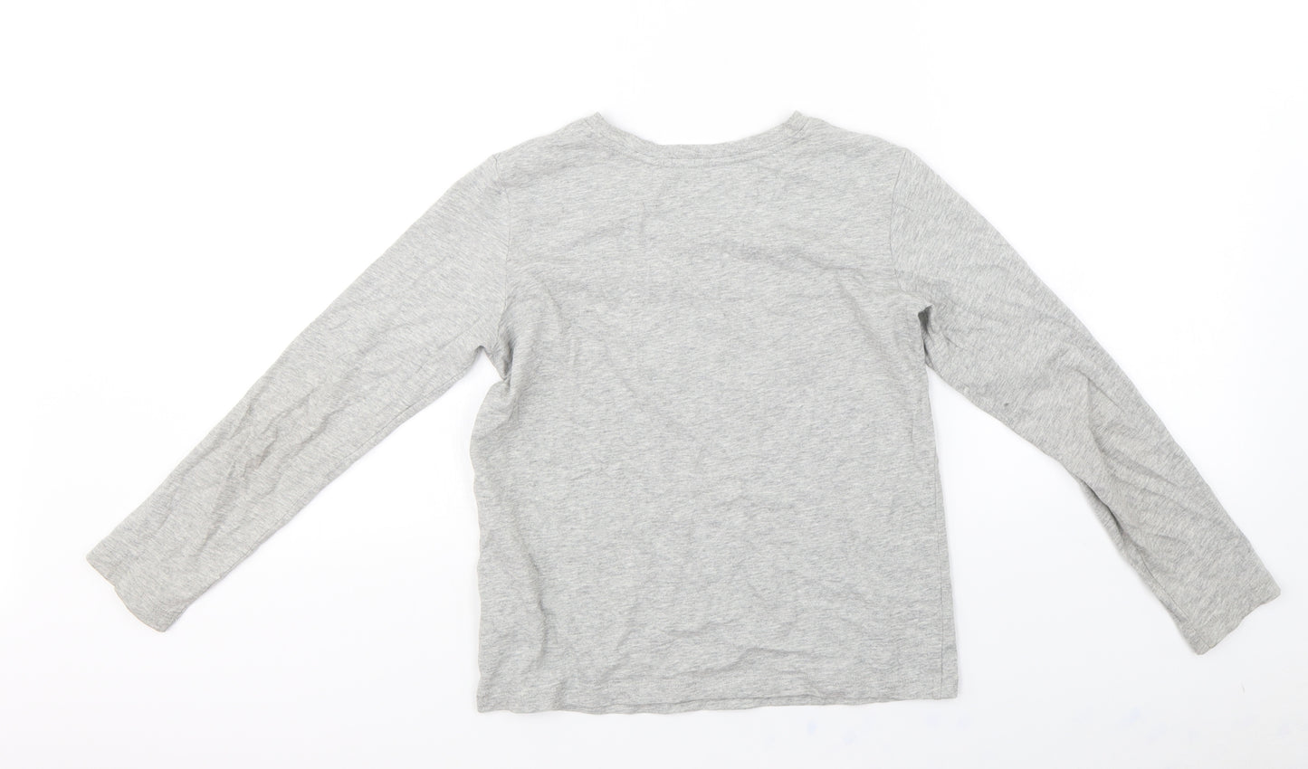 Lands' End  Boys Grey   Basic T-Shirt Size S  - NASA