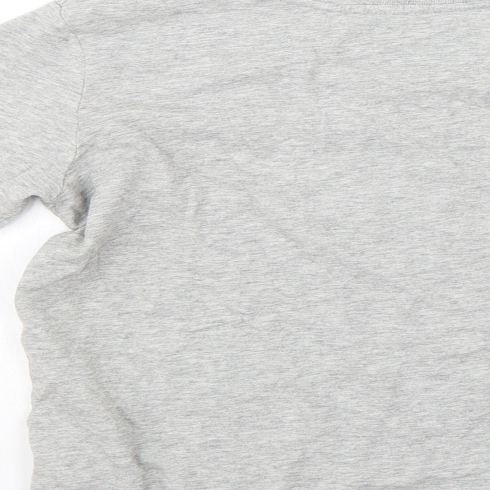 Lands' End  Boys Grey   Basic T-Shirt Size S  - NASA