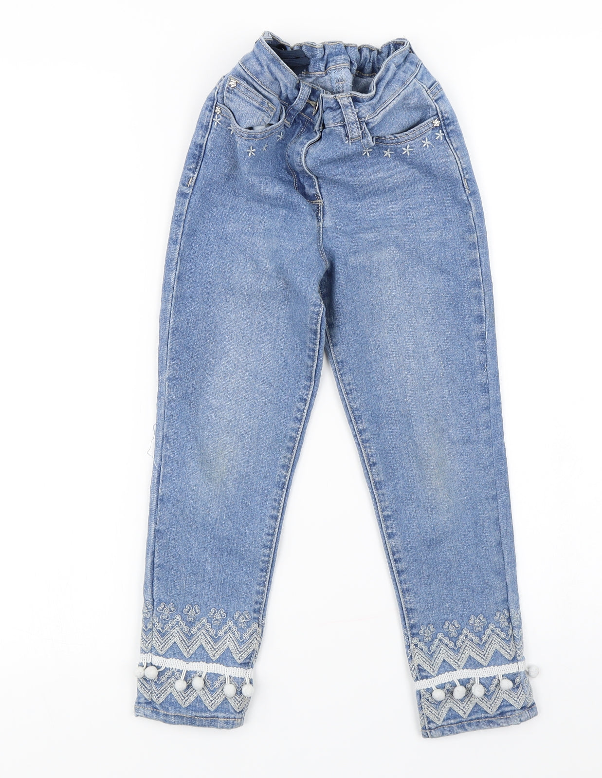George  Girls Blue   Skinny Jeans Size 6-7 Years