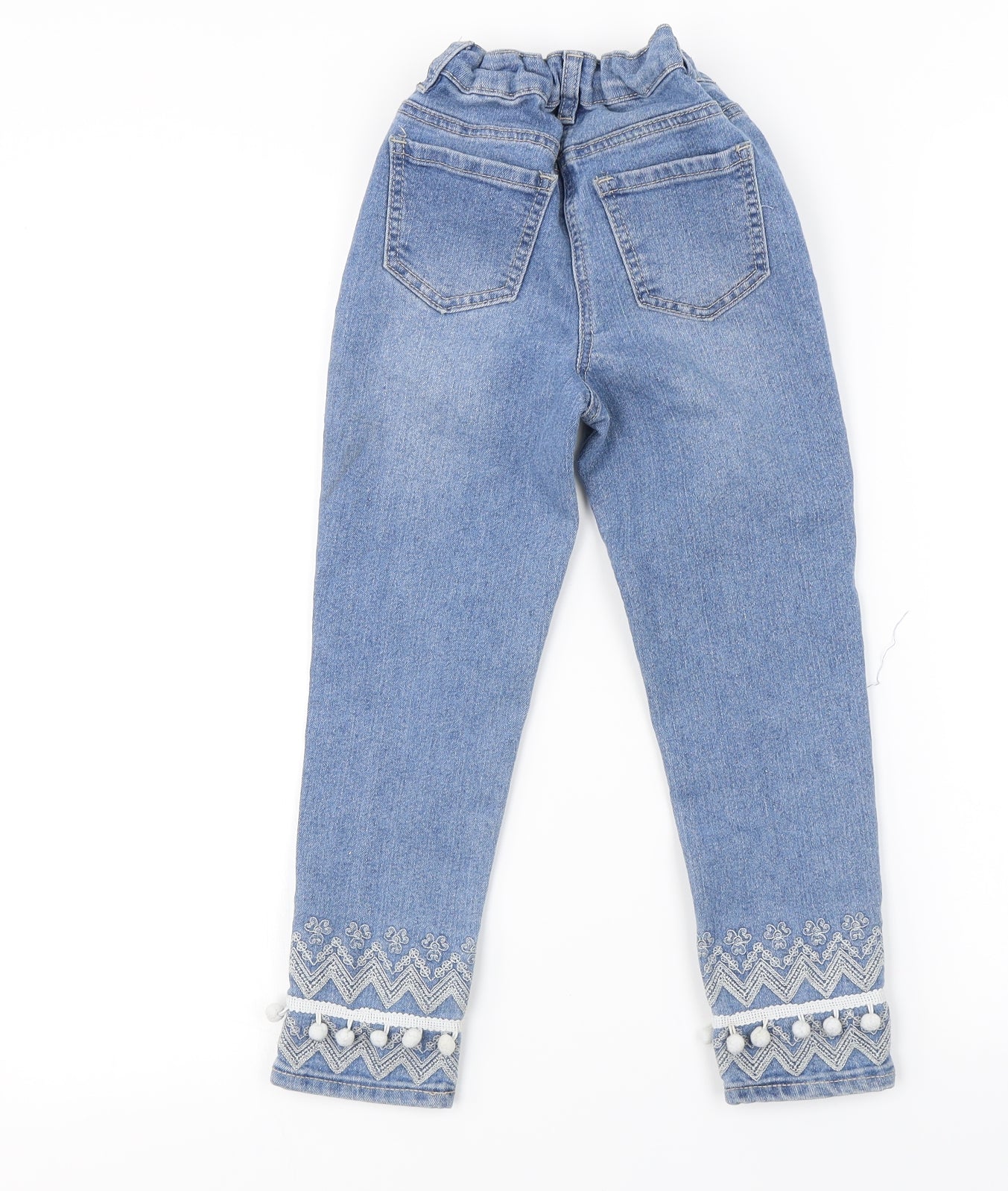 George  Girls Blue   Skinny Jeans Size 6-7 Years