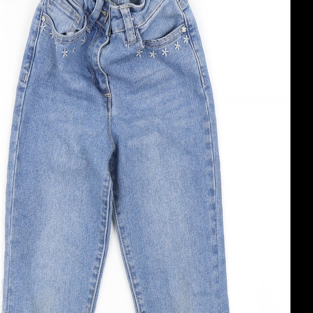 George  Girls Blue   Skinny Jeans Size 6-7 Years