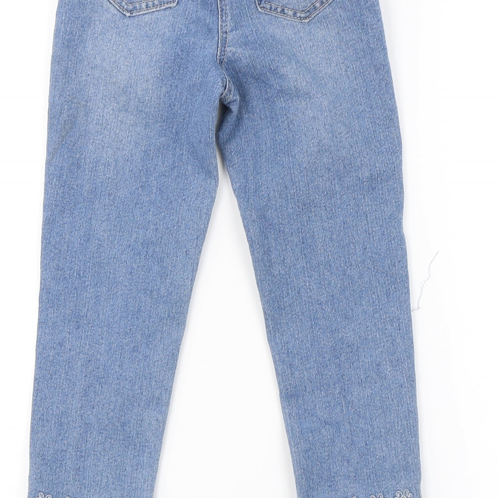 George  Girls Blue   Skinny Jeans Size 6-7 Years