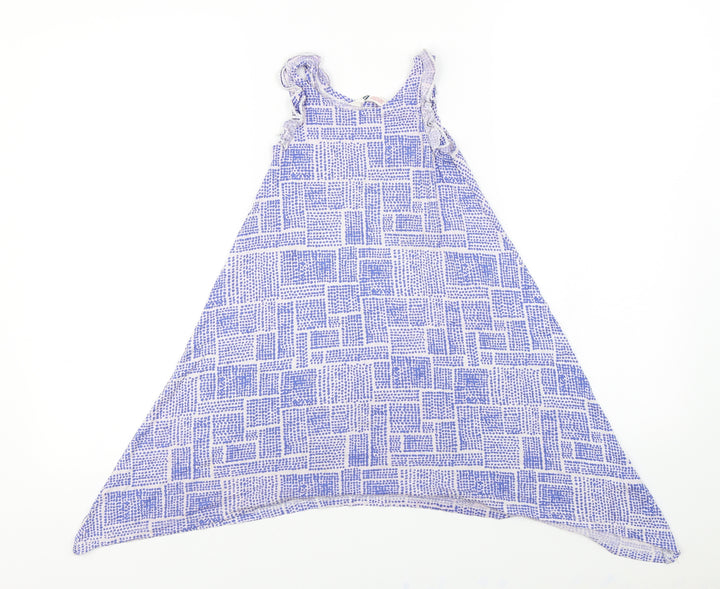 H&M  Girls Blue   Basic Tank Size 2-3 Years
