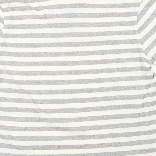 Hammond & CO  Mens Ivory Striped   Polo Size L