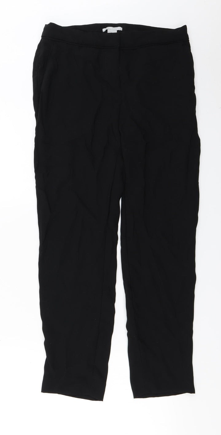 H&M  Womens Black   Trousers  Size M L23 in