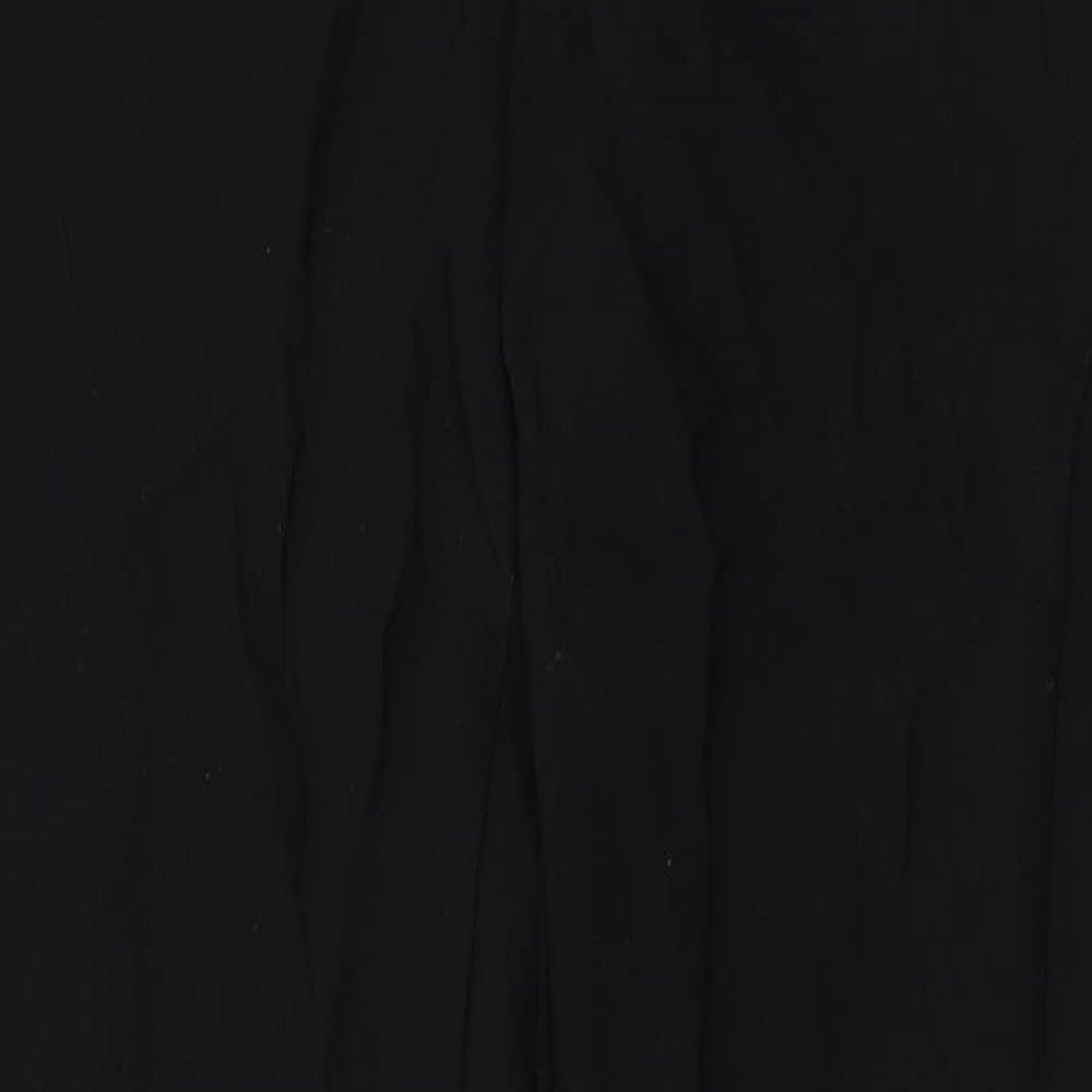 H&M  Womens Black   Trousers  Size M L23 in