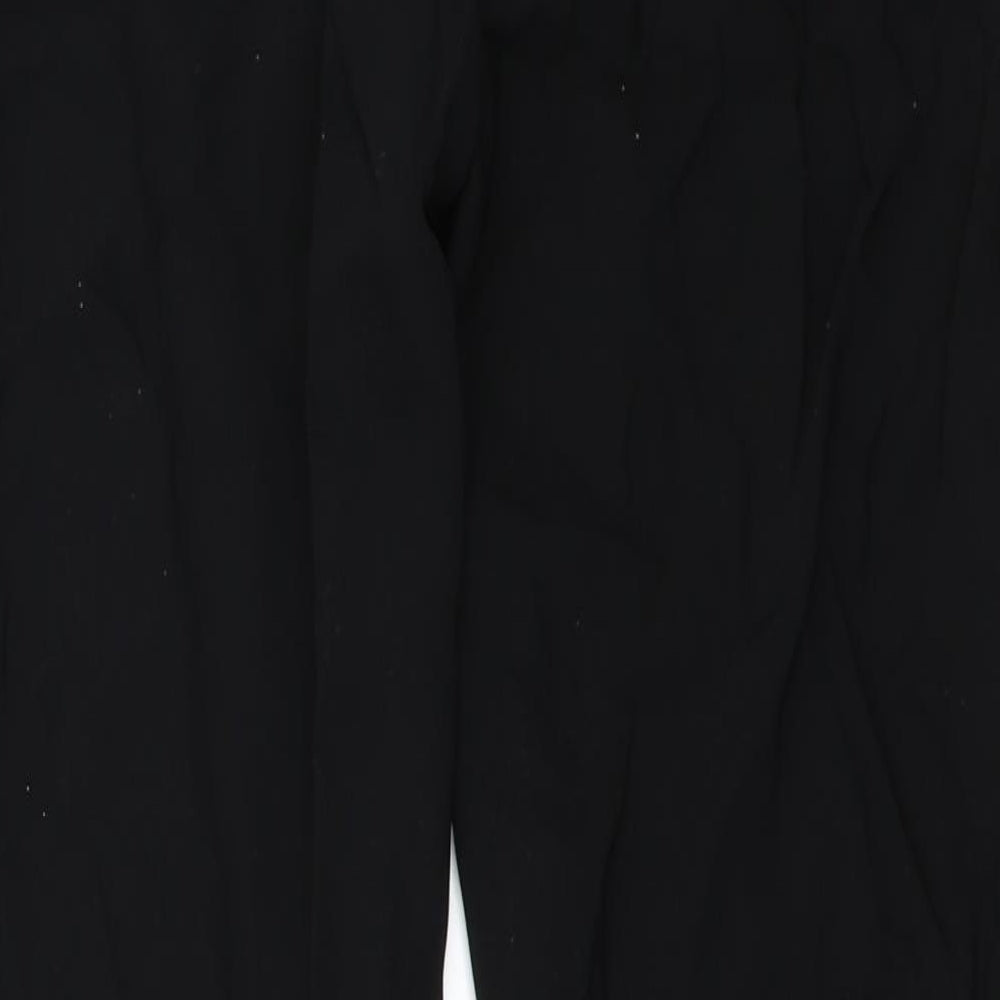 H&M  Womens Black   Trousers  Size M L23 in