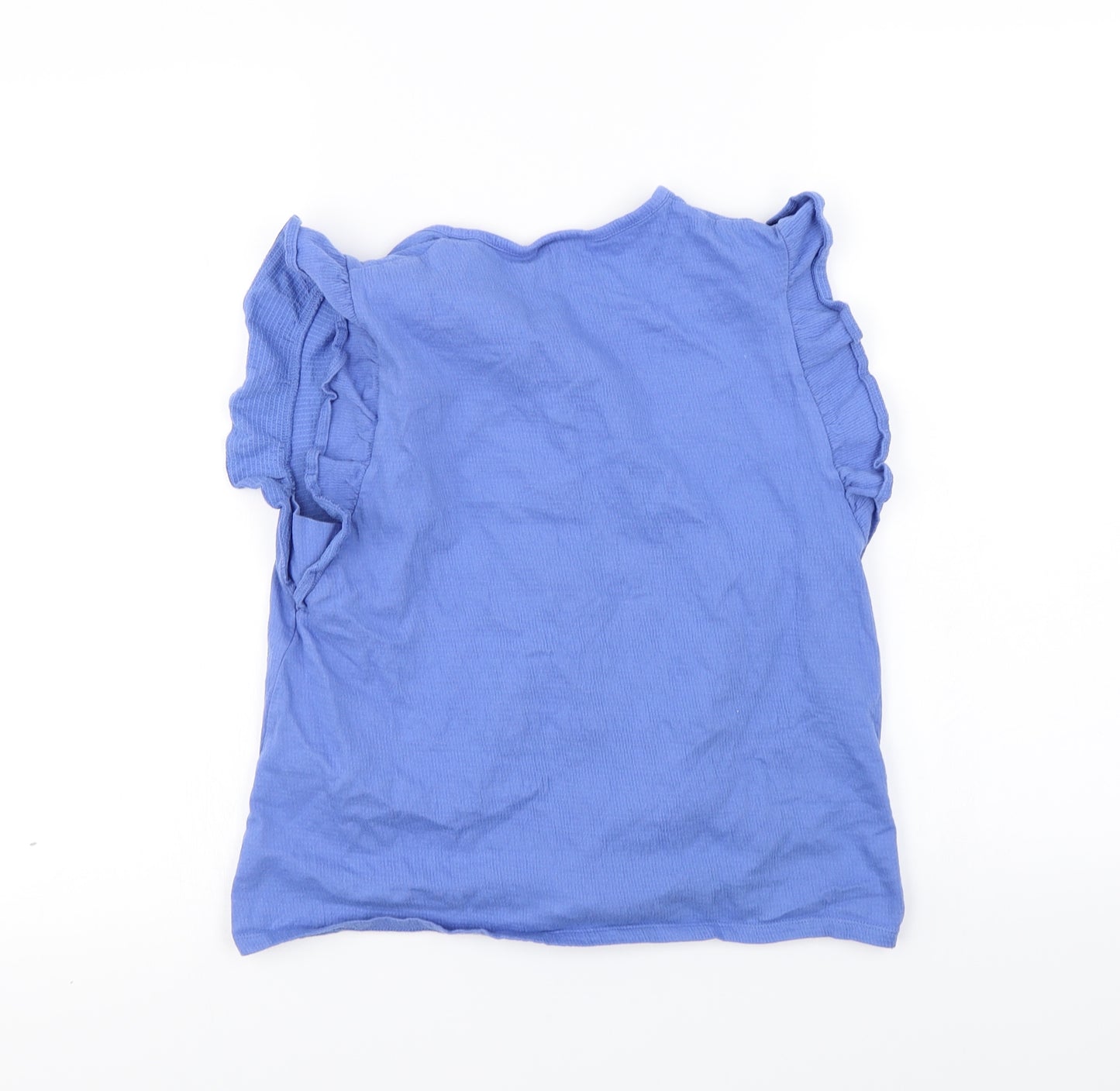 F&F  Girls Blue   Basic Button-Up Size 13-14 Years