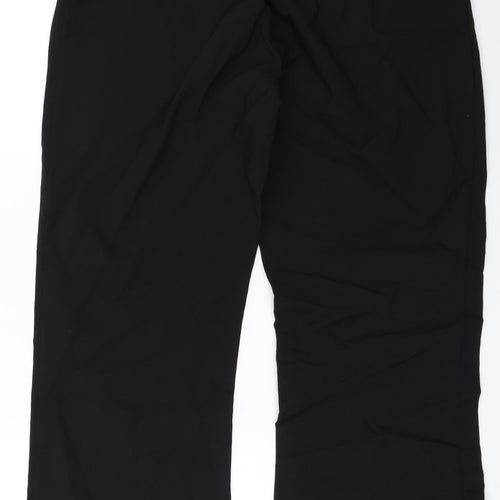 Now Womens Black   Trousers  Size 18 L27 in