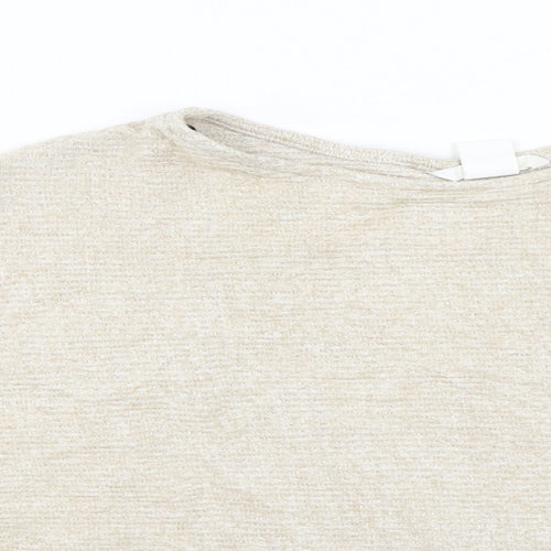 H&M  Womens Beige   Pullover Jumper Size M
